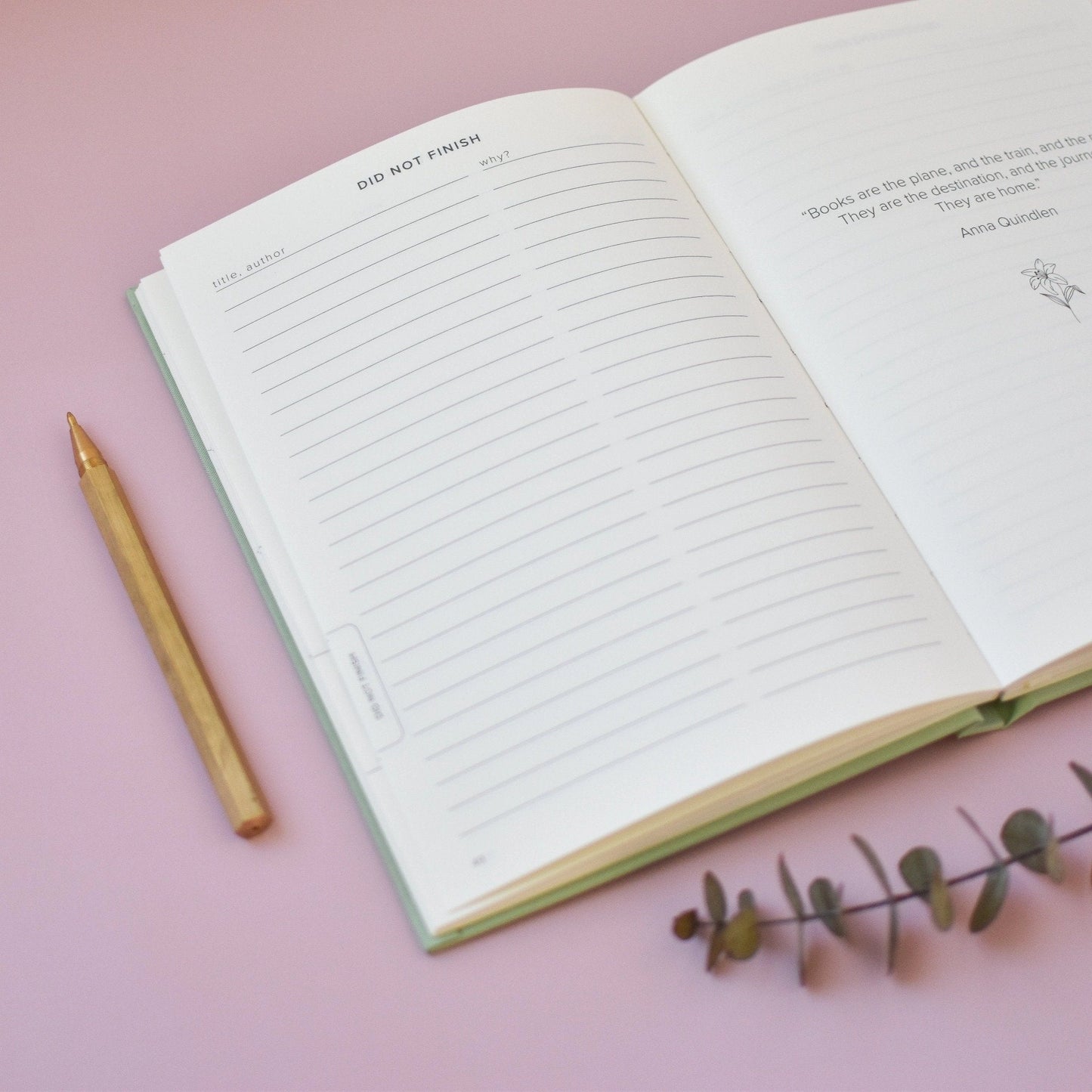 Reading Journal PREORDER