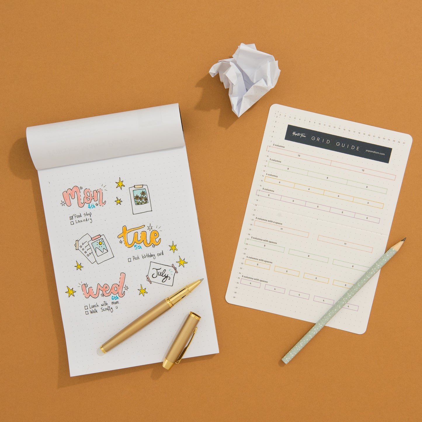 Dot Grid Practice Pad