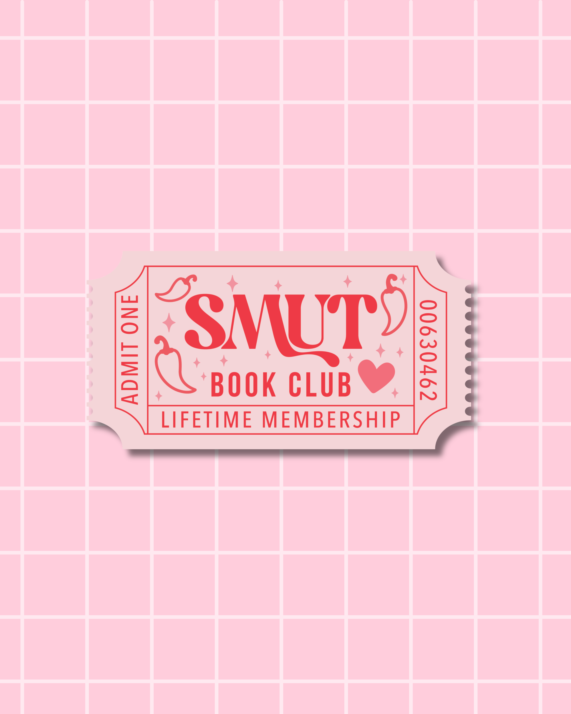 Smut Book Club Sticker
