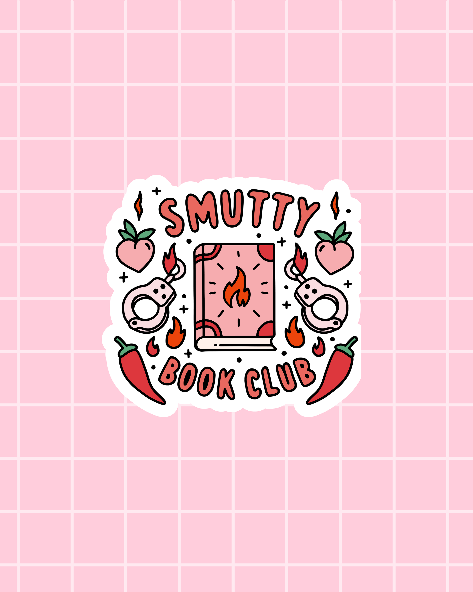 Smutty Book Club sticker