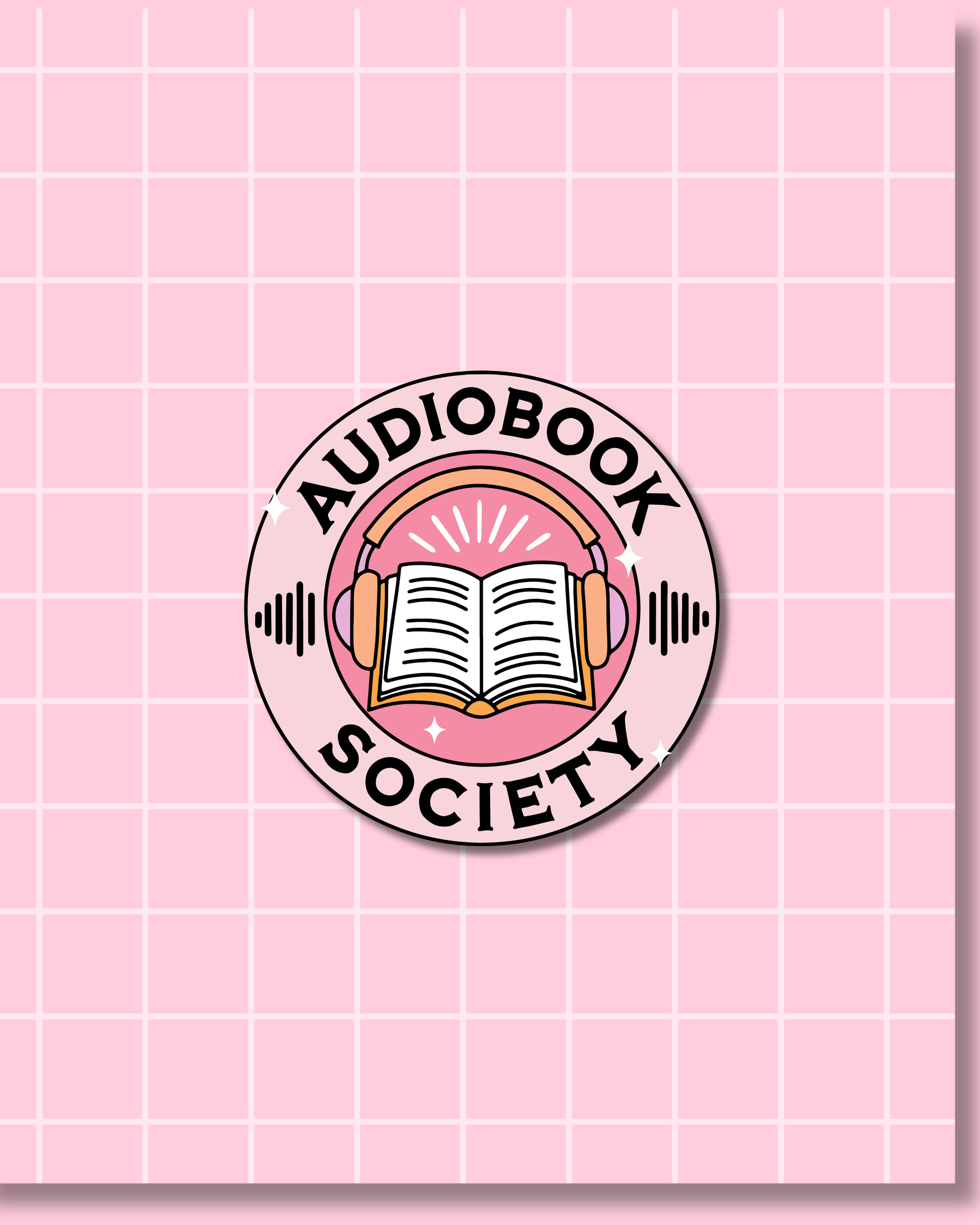 Audiobook Society Sticker