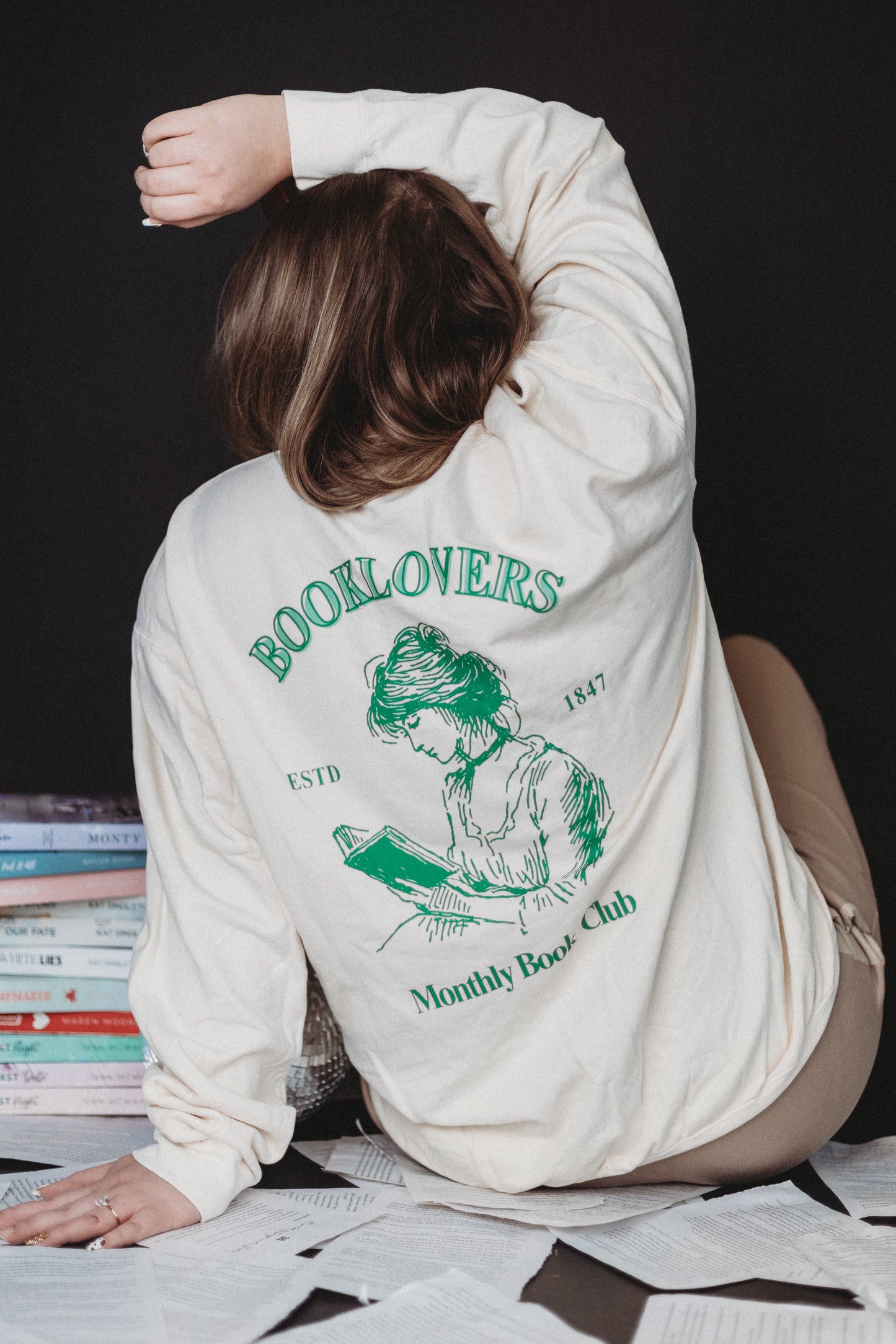 Booklovers sweatshirt