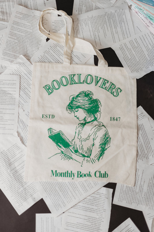 Booklovers tote