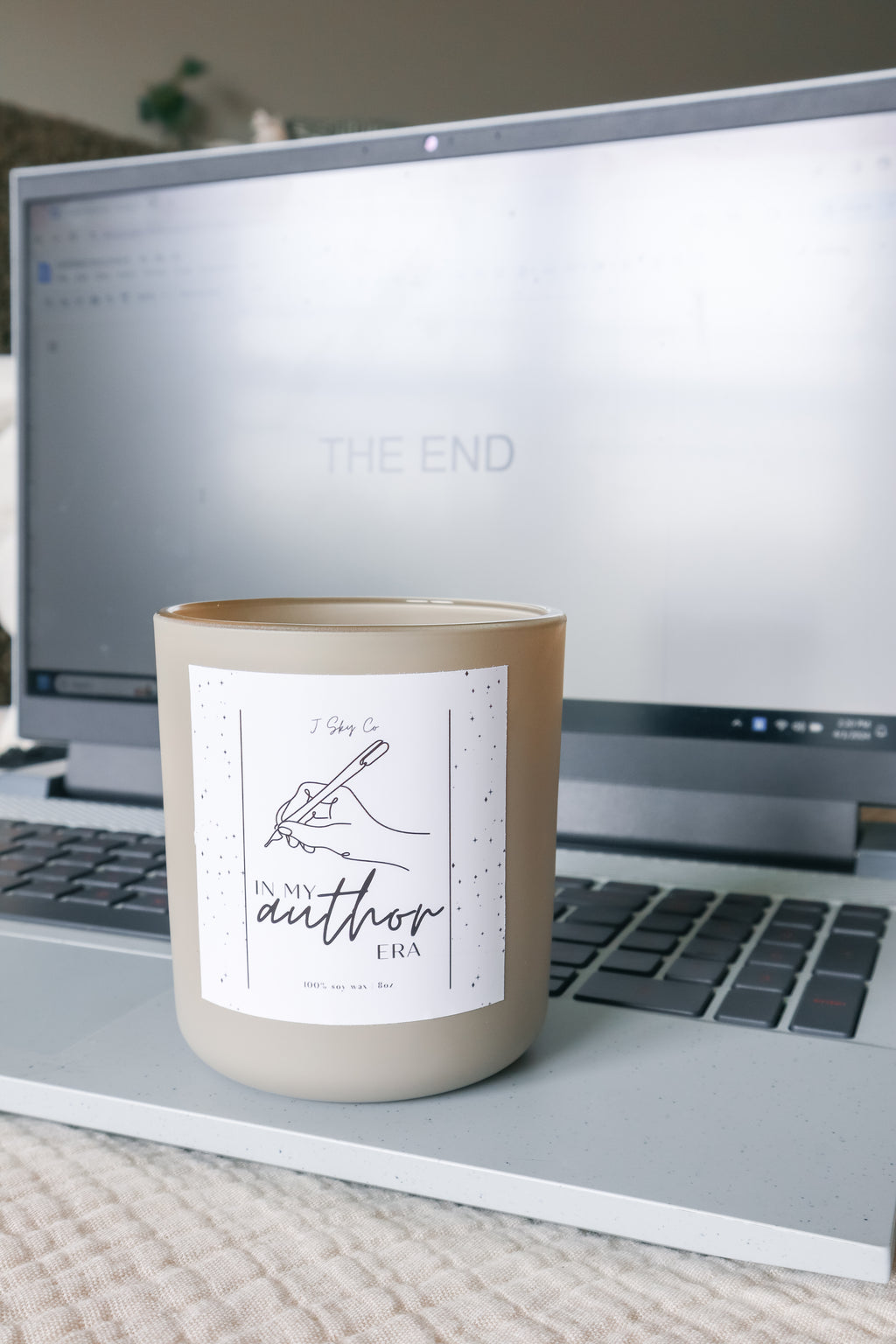 In my AUTHOR era candle