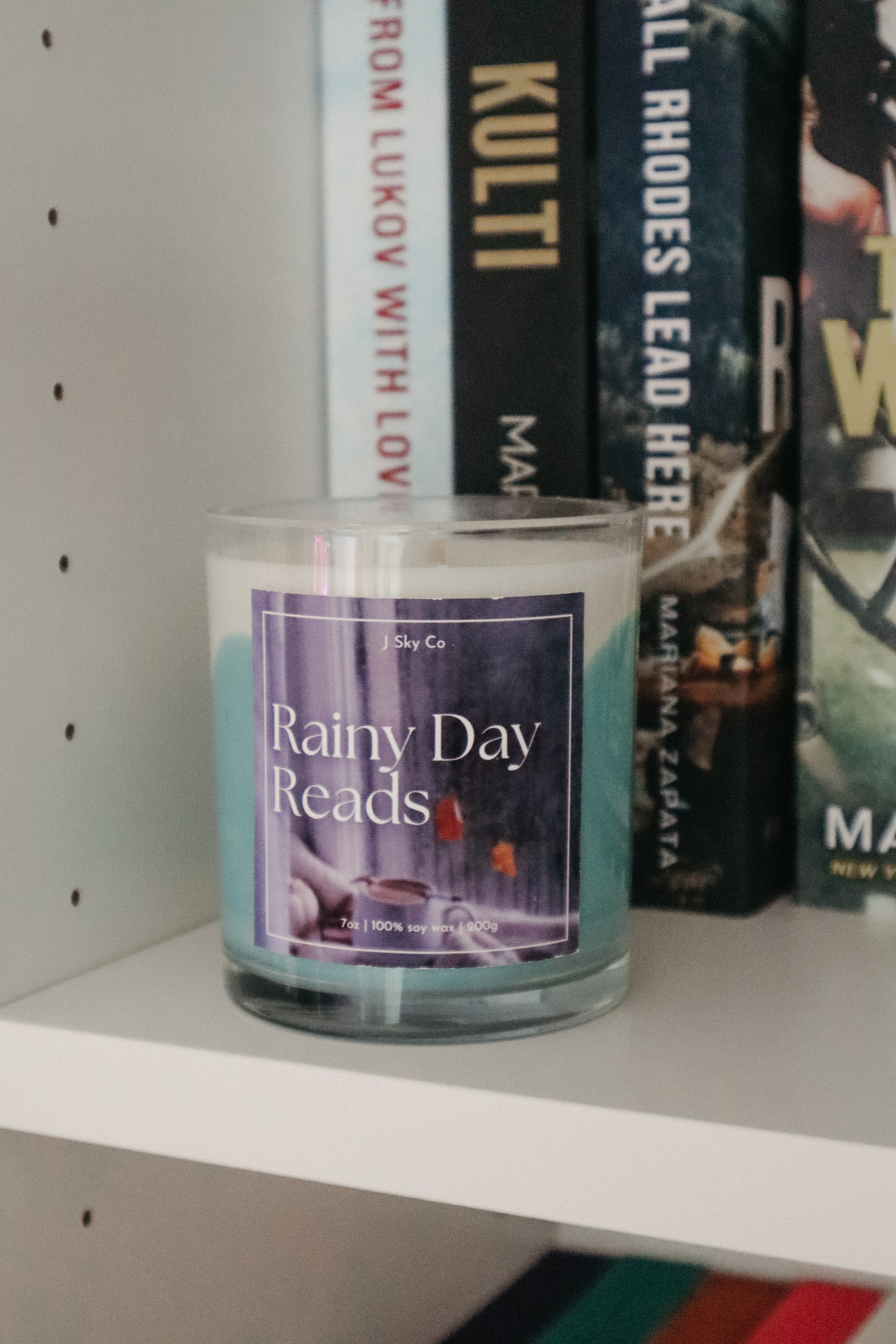 Rainy Day Reads Candle