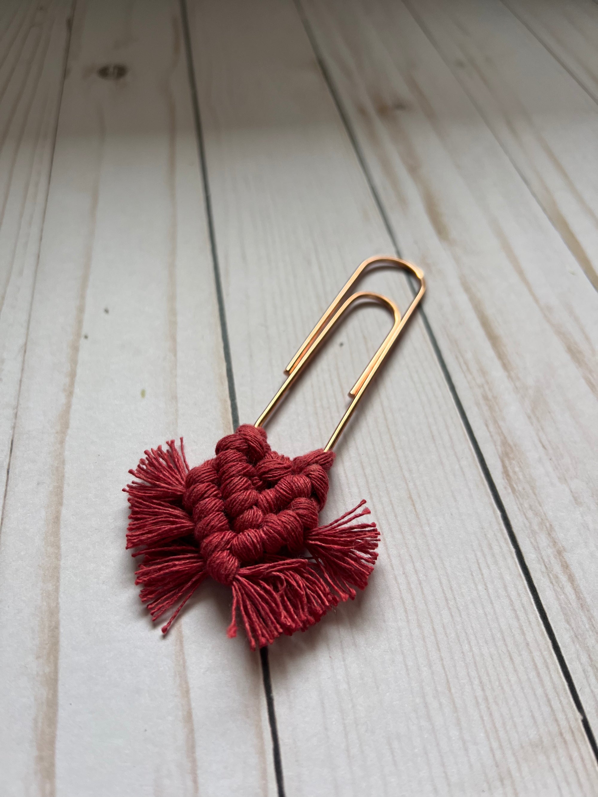 Macrame Bookmark