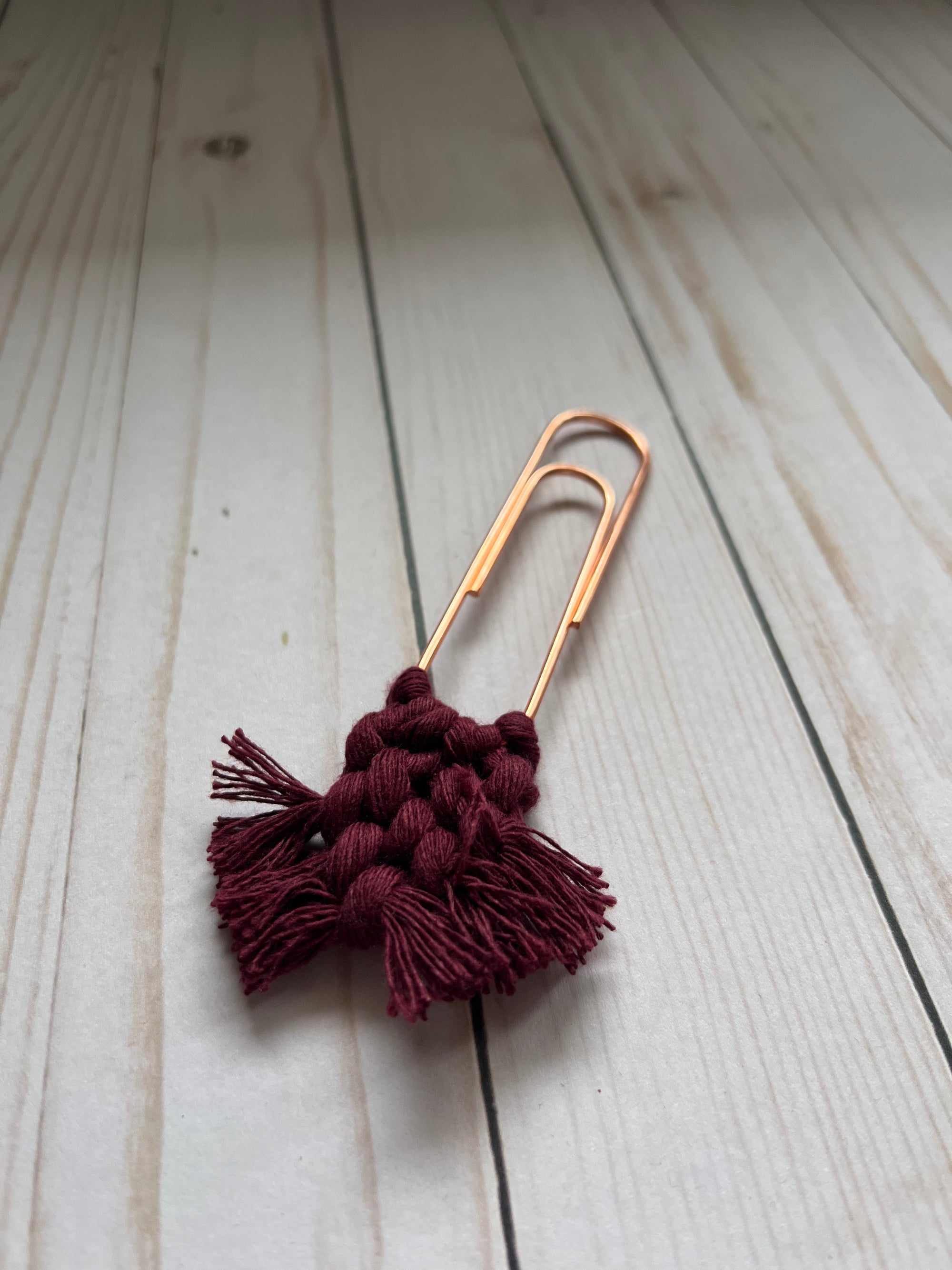 Macrame Bookmark