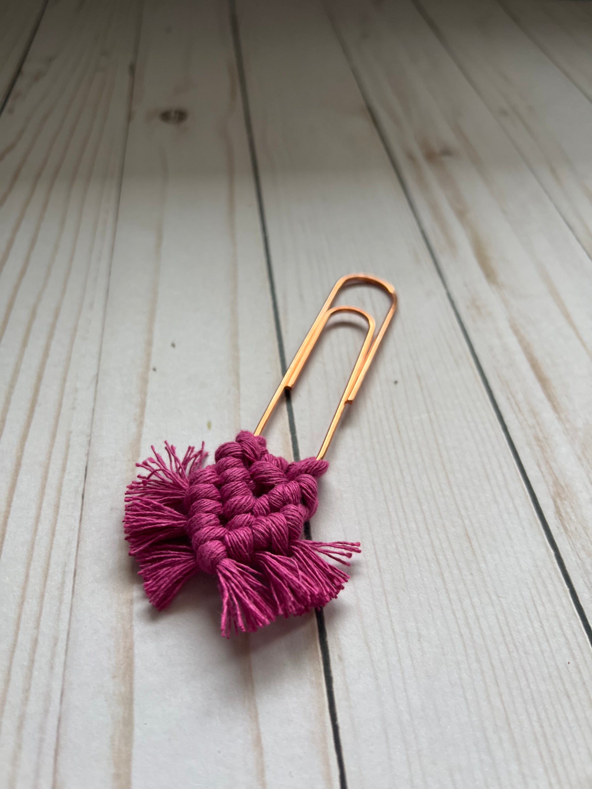 Macrame Bookmark