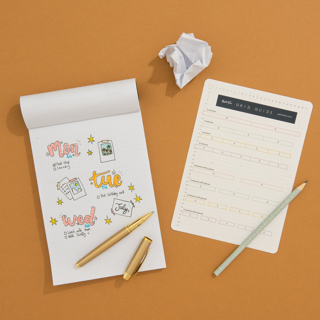 Dot Grid Practice Pad