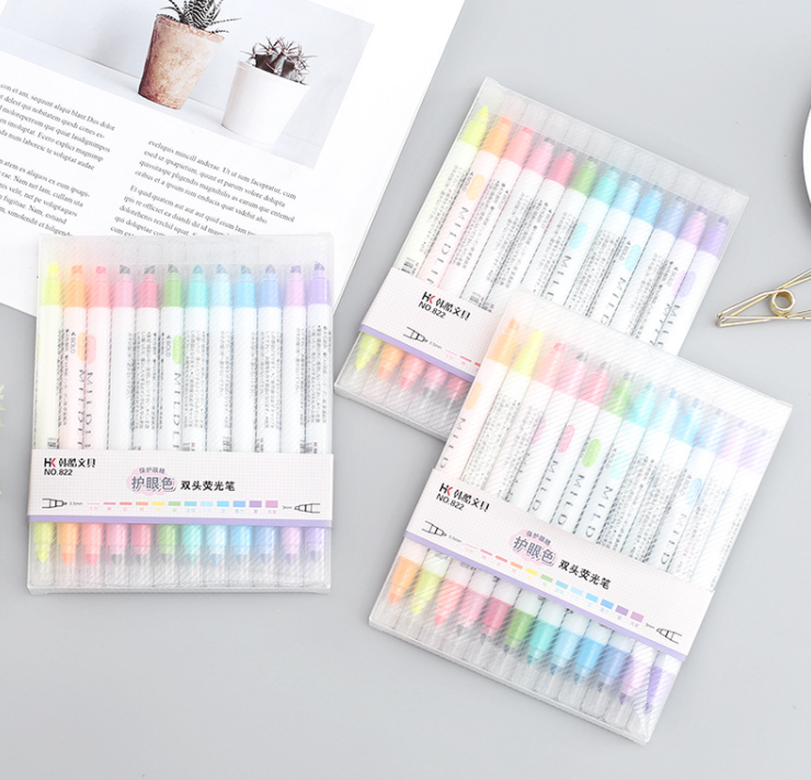 Double Sided Milkliner Highlighter Set