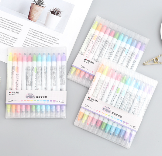 Double Sided Milkliner Highlighter Set